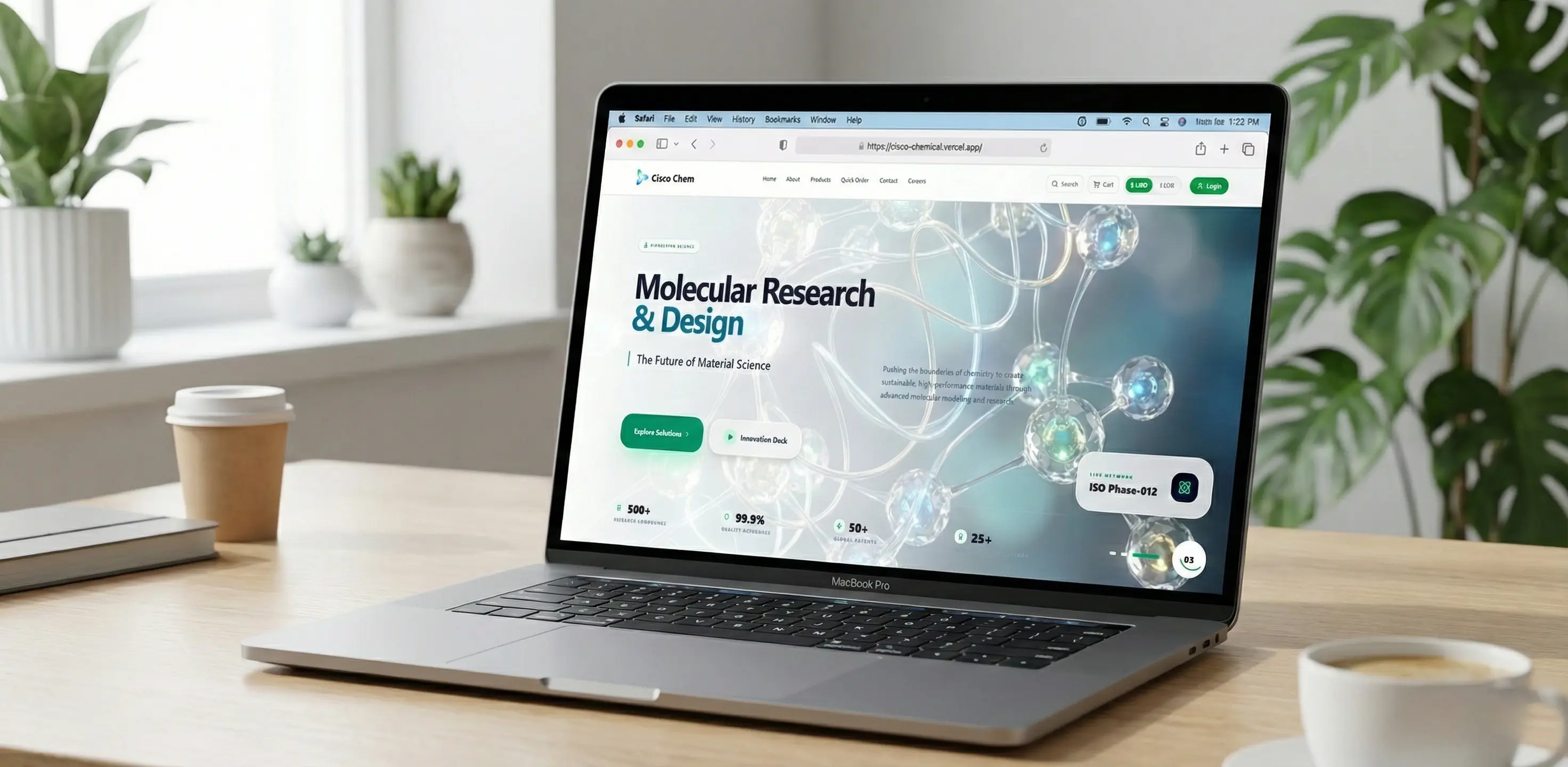 Cisco Chemicals - Enterprise B2B Manufacturing Platform